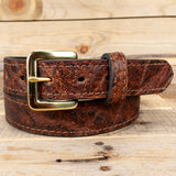 Dragon Fire Elephant Hide Belt