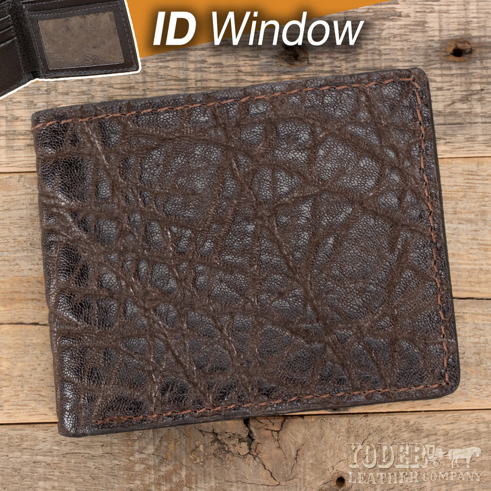 Elephant Wallet with ID Window