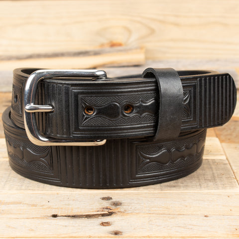 Box Large Embossed Belt