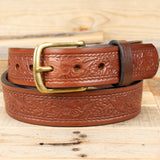 Rope Bridle Embossed Bridle Belt