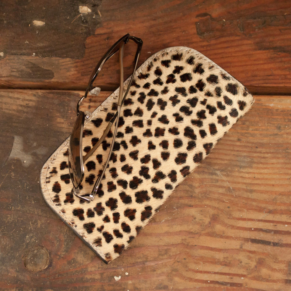 Cheetah Cowhide Tote Bag Custom Made