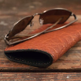 Soft Leather Eyeglass Case