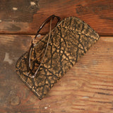Treebark Elephant Leather Glasses Case