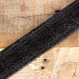 Black Hippopotamus Leather Belt