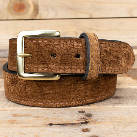 Brown Hippopotamus Belt