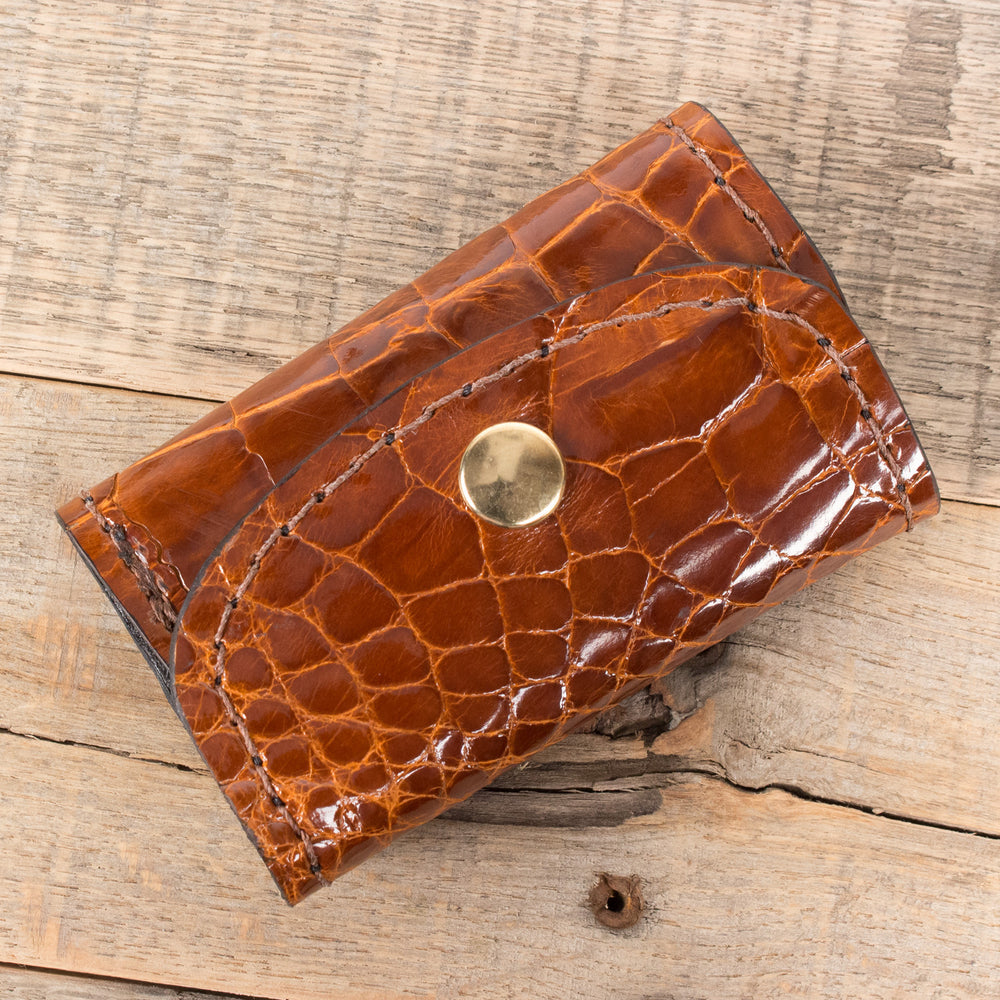 Cognac Alligator Leather Key Holder – Yoder Leather Company
