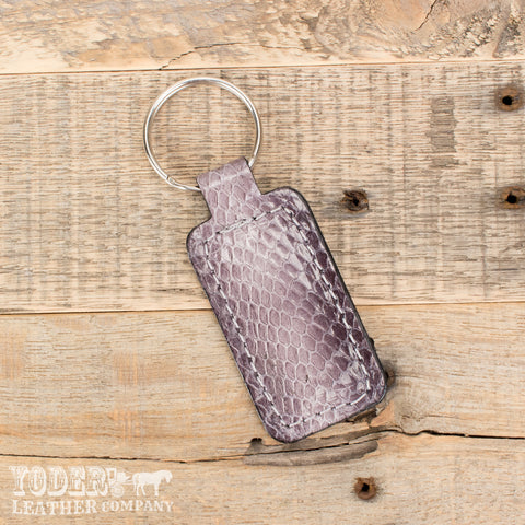 Handmade Leather Keychain ➤ Custom Personalized Key Fob