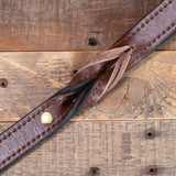 Braided Brown Dog Leash