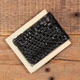 Basket Weave Black Cash Clip