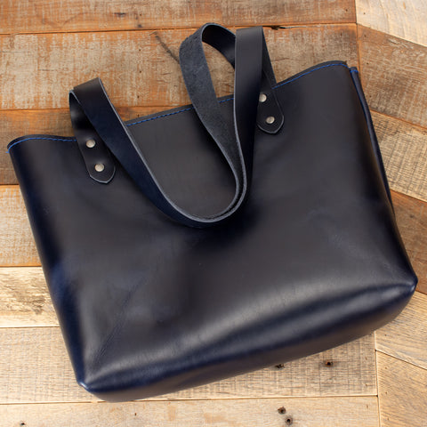 Navy Blue Tote Bag