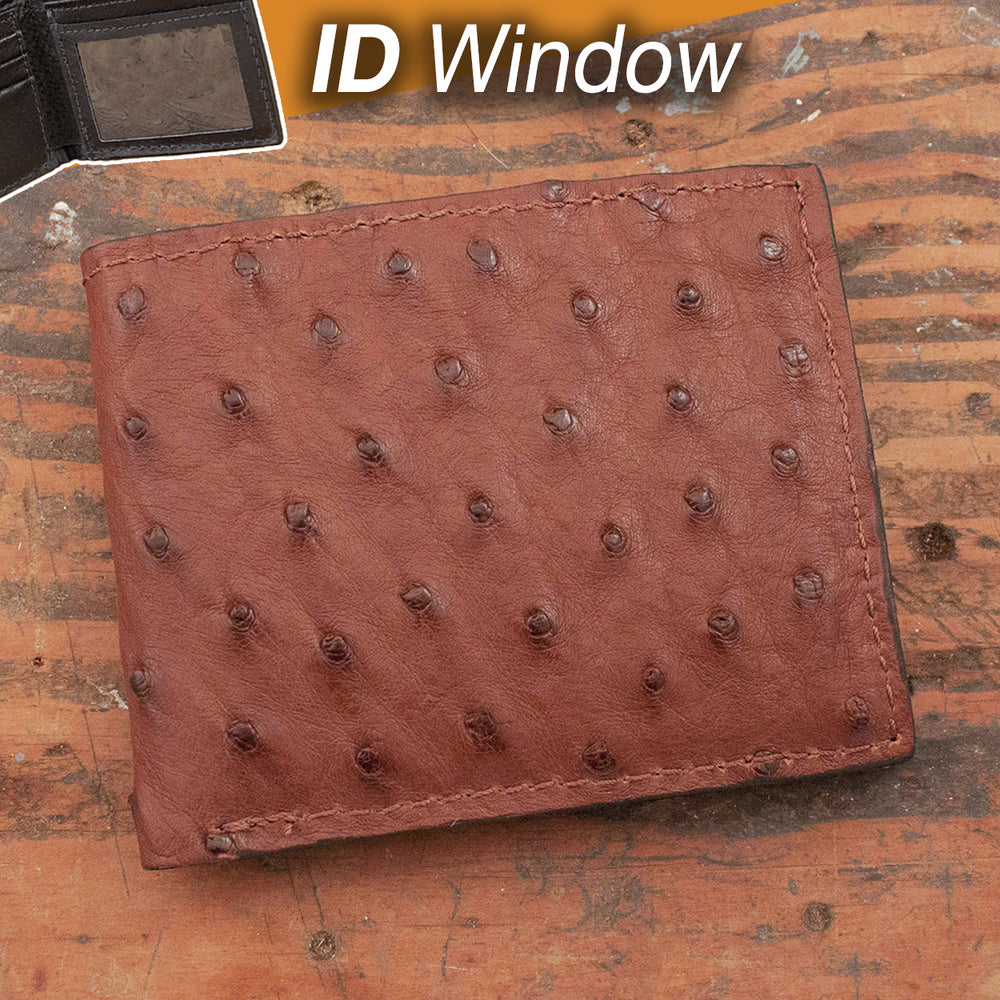 Ostrich Wallet with ID Window