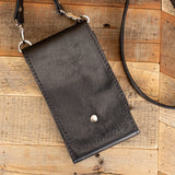 Water Buffalo Black Phone Purse