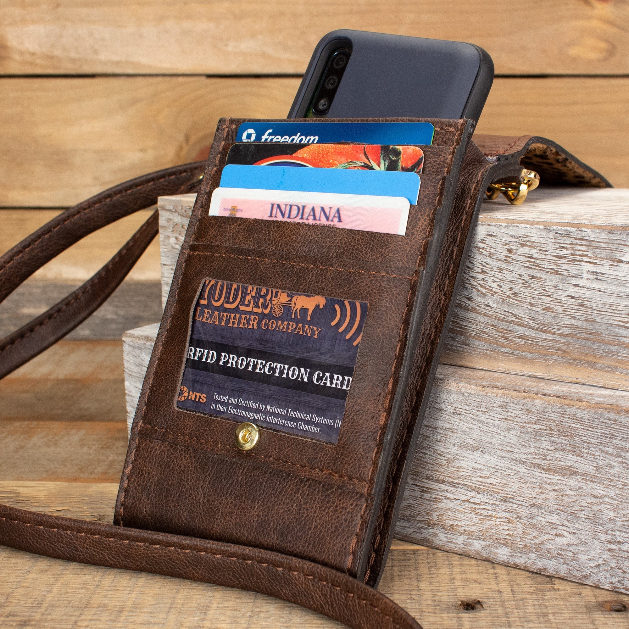 Furry Tiger Phone Purse-Yoder Leather Company