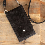 Women's Hippopotamus Leather Phone Wallet