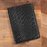 Basket Weave Black Portfolio