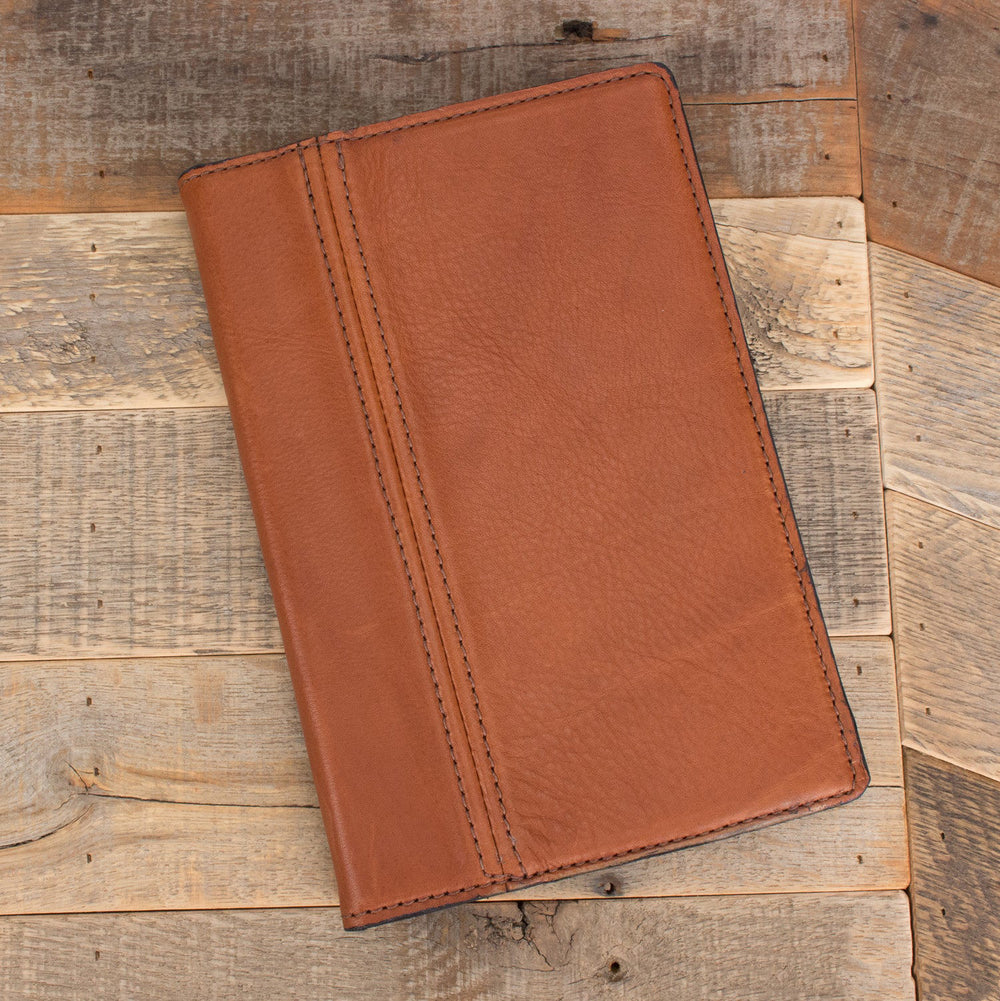 Brown Handmade Portfolio Leather