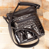 Black Alligator Purse