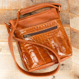 Alligator Purse Cognac