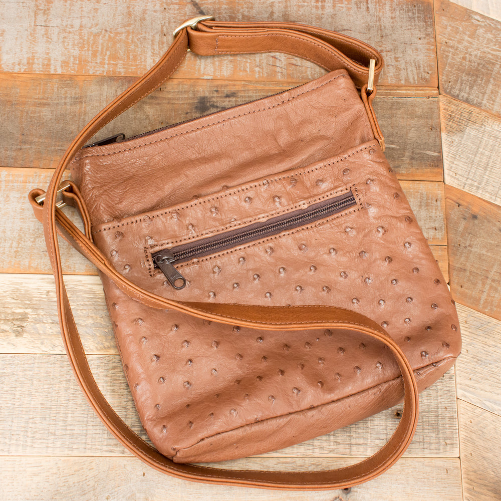 Mini On Board Cosmetic Bag | Tiki Straw Orange - Southern Avenue Company