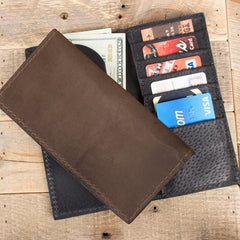 Kangaroo Brown Rodeo Wallet-Yoder Leather Company