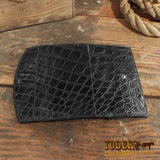 Alligator Skin Clutch Wallet