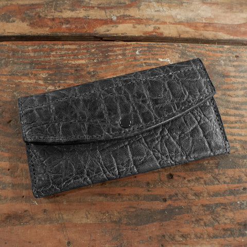 Black Elephant Women's Clutch Wallet