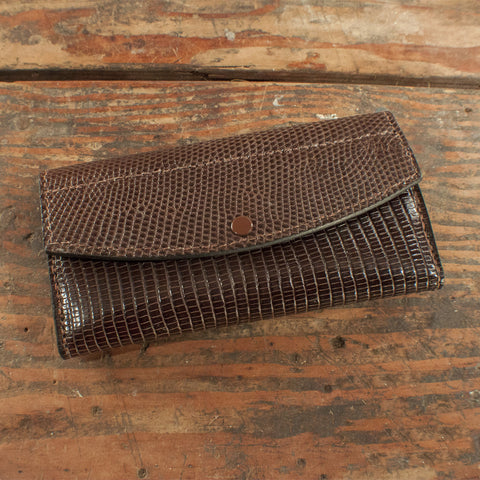 Brown Lizard Clutch