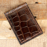 Alligator Skinny Clip Wallet