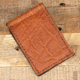 Elephant Hide Skinny Clip Wallet