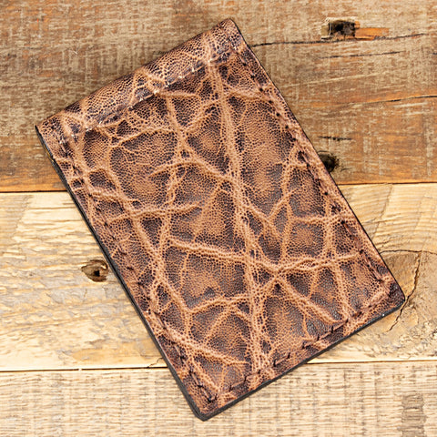 Elephant Hide Skinny Clip Wallet