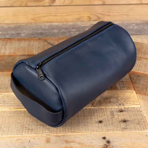 Navy Blue Hygiene Bag