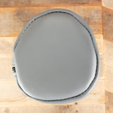 Toiletry Bag Gray Leather