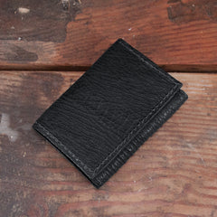 Amish Hand Made Black Shark Trifold Wallet – Yoder Leather Company