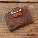 Women's Dragon Fire Elephant Leather Wallet